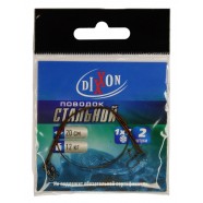 Повідець рибальський, Dixxon, 1x7, довжина 20см, тест 12кг, 2шт/уп